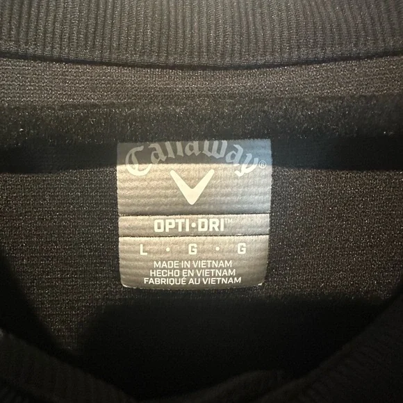 Callaway Black Polo Shirt - Picture 4 of 6